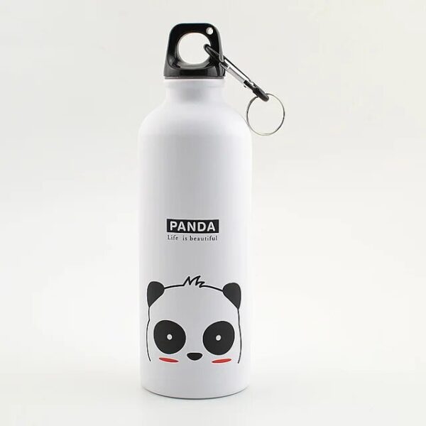 Aluminium drinkfles Pandabeer 500 ml