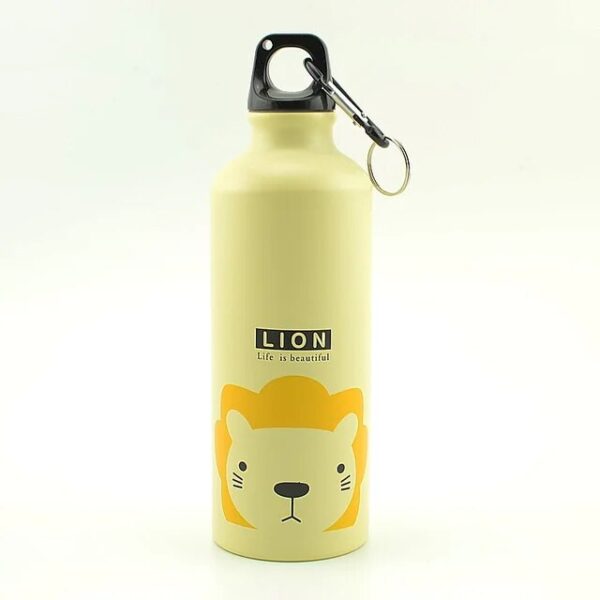 Aluminium drinkfles Leeuw 500 ml